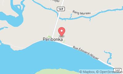 map, Camping Municipal de Peribonka