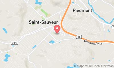 map, Hotel Hotel & Suites Les Laurentides in Saint-Sauveur (QC) | CanaGuide