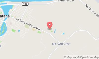 map, École de Théâtre Cégep de Matane à Matane (Quebec) | CanaGuide