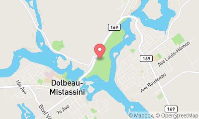 map, Nature Preserve Parc régional des Grandes-Rivières du lac Saint-Jean - secteur Pointe-des-Pères in Dolbeau-Mistassini (QC) | CanaGuide