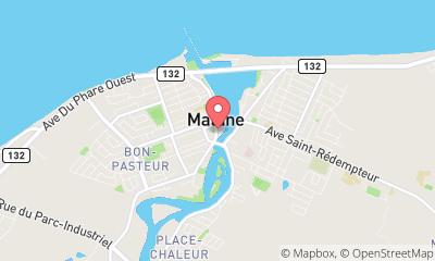 map, Agence de voyage Agence de Voyages Azur à Matane (Quebec) | CanaGuide