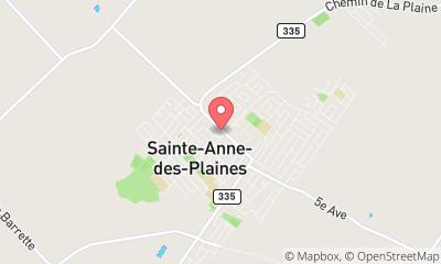 map, Piscines Ste-anne