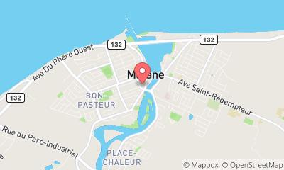 map, Résidence Des Bâtisseurs - Matane