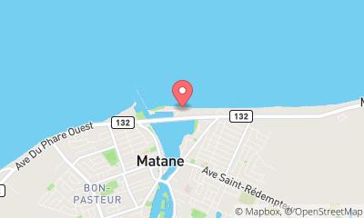map, Piscine Riôtel Matane‎ (N° établissement : 58914) à Matane (Quebec) | CanaGuide