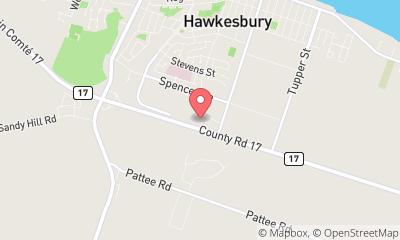 map, Boutique de Camping Walmart Supercentre à Hawkesbury (ON) | CanaGuide