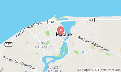 map, Boxe Caisse Desjardins de La Matanie à Matane (Quebec) | CanaGuide