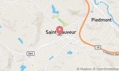 map, Art Gallery Galerie D'Art Céleste in Saint-Sauveur (QC) | CanaGuide