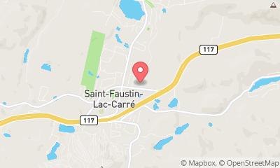 map, Cabane à sucre La Tablée des Pionniers à Saint-Faustin-Lac-Carré (QC) | CanaGuide