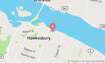 map, Canoe & Kayak Boutique Vent en Fete in Hawkesbury (ON) | CanaGuide