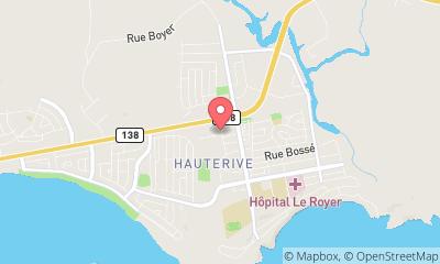 map, Hôtel de luxe Hôtel Motel Hauterive à Baie-Comeau (QC) | CanaGuide