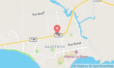 map, Motel Le Boréal