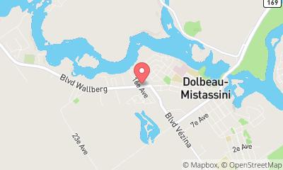 map, Jeux de société Couche-Tard à Dolbeau-Mistassini (QC) | CanaGuide