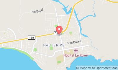 map, St-Hubert Express