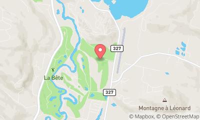 map, Golf Gray Rocks - La Belle
