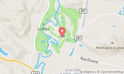 map, Golf Golf Le Maitre De Mont Tremblant à Mont-Tremblant (Quebec) | CanaGuide