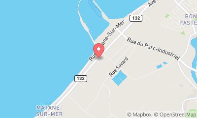 map, Le Portage Matane Motel-Restaurant