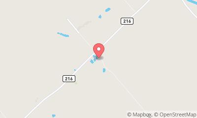 map, Cottage The Domaine de l'Etang in Frampton (Quebec) | CanaGuide