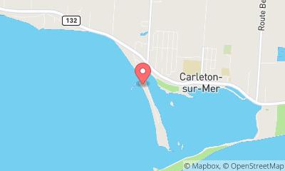 map, Le Club Nautique de Carleton Inc