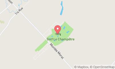 map, Golf Golf Le Champetre à Sainte-Anne-des-Plaines (QC) | CanaGuide