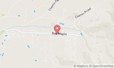 map, Bed & Breakfast Auberge le Havre Sutton Art Gallery & Bar in Sutton (QC) | CanaGuide