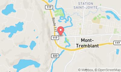 map, Spa Institut Derma Jouvence Inc à Mont-Tremblant (Quebec) | CanaGuide