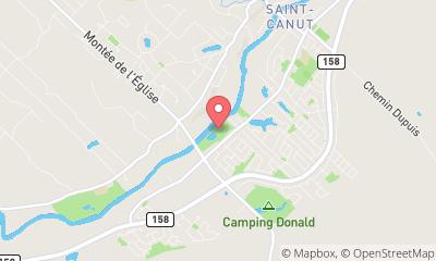 map, Camping Plage des Trembles