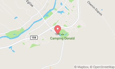 map, Camping Donald