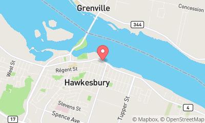 map, Camping Store Csurf Boardshop in Hawkesbury (ON) | CanaGuide