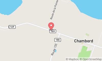 map, Bed & Breakfast Cottage At Lake in Chambord (QC) | CanaGuide