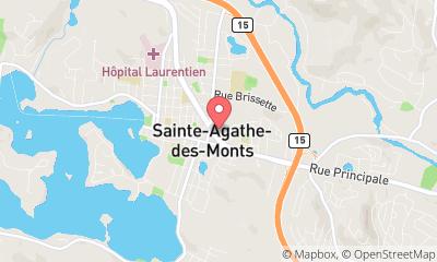 map, Camping Store L'Equipeur in Sainte-Agathe-des-Monts (Quebec) | CanaGuide