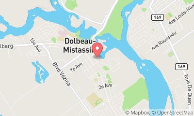 map, Boxing Canada Post in Dolbeau-Mistassini (Quebec) | CanaGuide