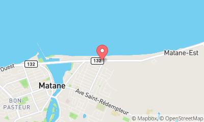 map, Limousine Matane in QC G4W 1A7 () | CanaGuide