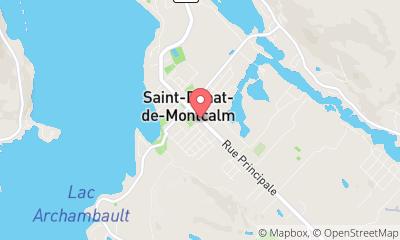map, Tourist Office Bureau d'information touristique de Saint-Donat in Saint-Donat-de-Montcalm (QC) | CanaGuide