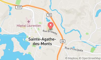 map, Piscine Municipale De St Agathe Des Monts