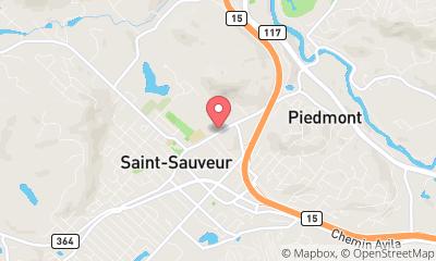map, Painting School Caroline Archambault atelier in Saint-Sauveur (Quebec) | CanaGuide