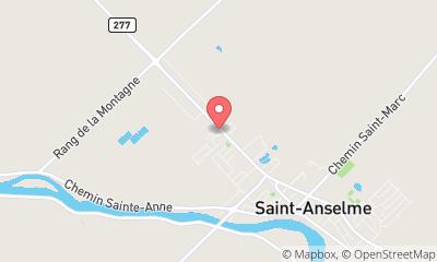 map, Luxury Hotel Douces Evasions Gabrielle Corr in Saint-Anselme (QC) | CanaGuide