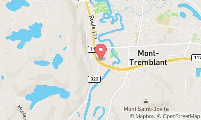 map, Mont Tremblant Travel Club