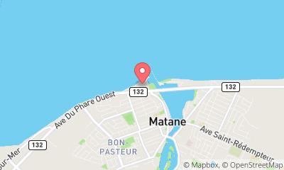 map, Limousine Service Canada Centre in Matane (Quebec) | CanaGuide