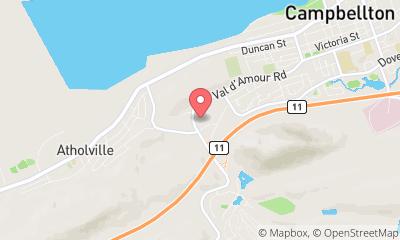 map, Boutique de Camping Canadian Tire à Atholville (NB) | CanaGuide