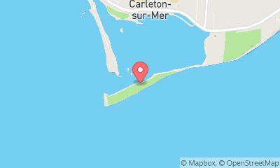 map, Camping Camping de Carleton-sur-Mer à Carleton (QC) | CanaGuide