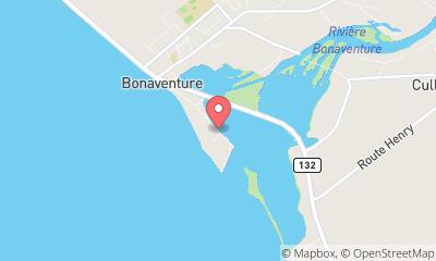map, Marina Marina de Bonaventure in Bonaventure (QC) | CanaGuide