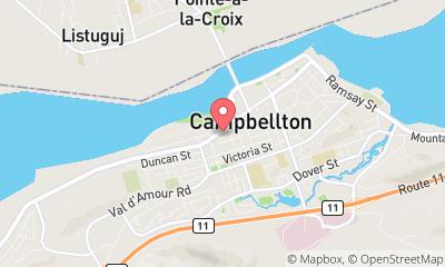 map, Boutique de Camping Sobeys Campbellton à Campbellton (NB) | CanaGuide