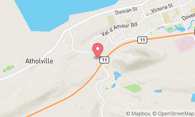 map, Boutique de Camping Atlantic Superstore à Atholville (NB) | CanaGuide
