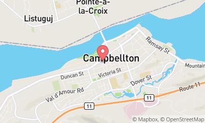 map, Camping Store Sports Experts in Campbellton (NB) | CanaGuide