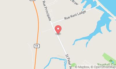 map, Hotel John's Motel in Beresford (NB) | CanaGuide