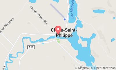 map, Chalet Les Chalets Aiglons à Chute-Saint-Philippe (Quebec) | CanaGuide